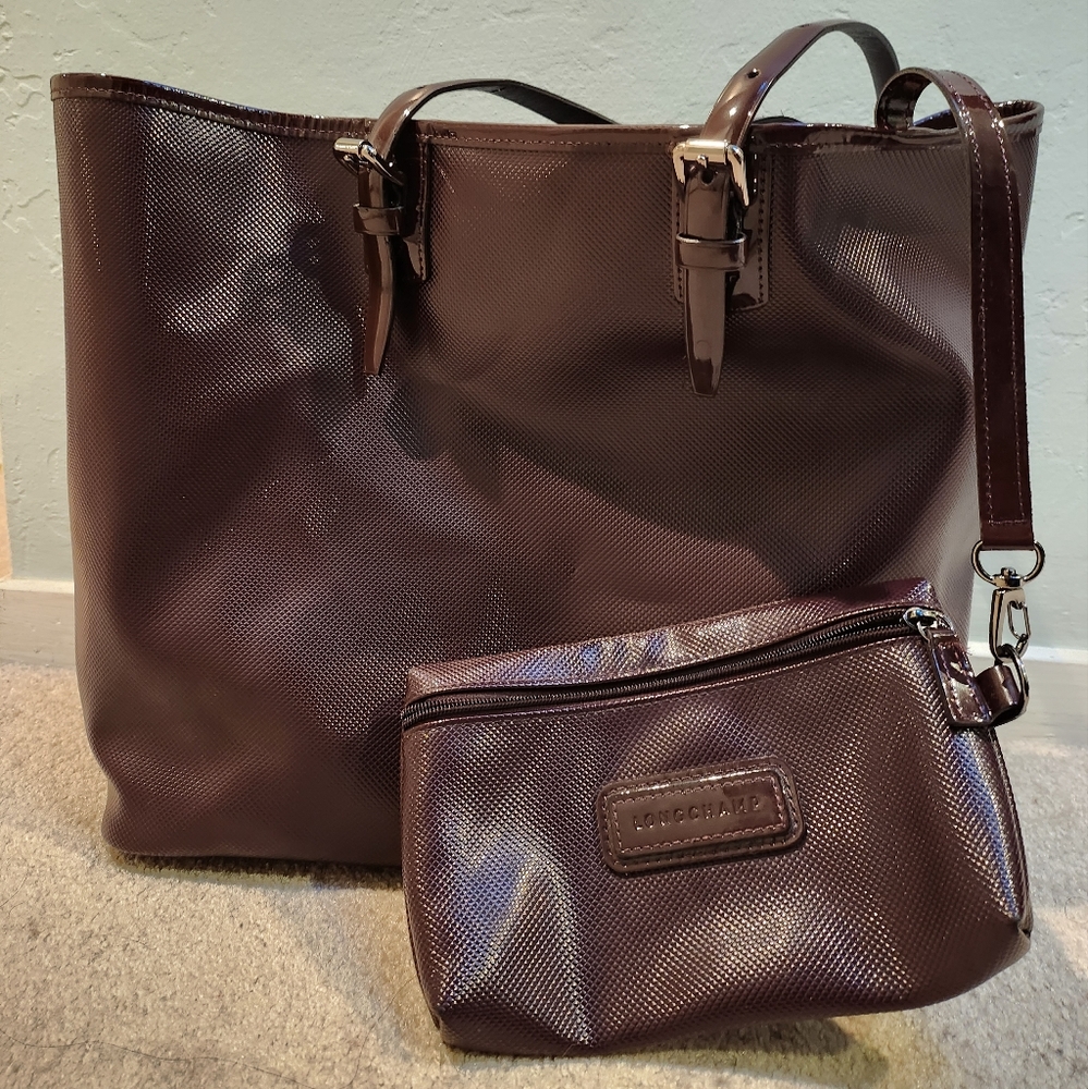 Longchamp Derby Verni Tote